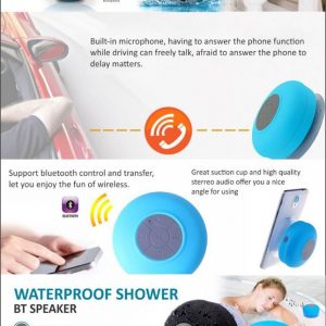 WaterProof Shower BT Speaker